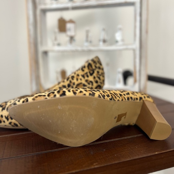 New🐆LEOPARD print Genuine Cowhide & Leather Rope High Heal TREND 2025 Summer - Picture 12 of 12